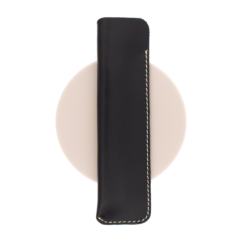 Galen Leather Galen Leather Portapenne in Pelle 1 Posto Nero