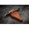 Galen Leather Galen Leather The Nib Rest Supporto Portapenne in Legno di Mogano