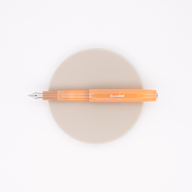 Kaweco Frosted Sport Fountain Pen Soft Mandarin