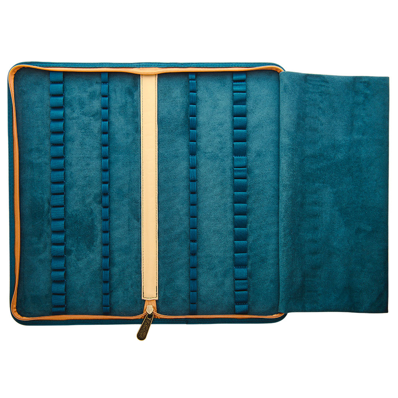 Esterbrook Zipper Pen Case for 40 Pens Tan Stilo&Stile