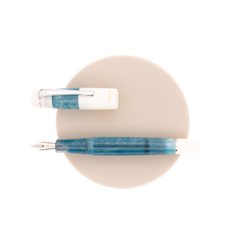 Opus 88 Opus 88 Koloro Fountain Pen White & Blue