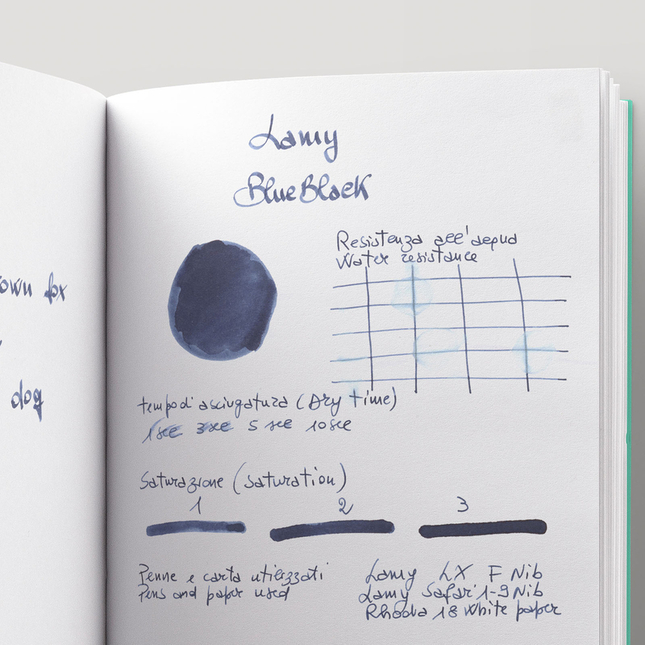 Lamy T10 Blue Black 5 Ink Cartridges