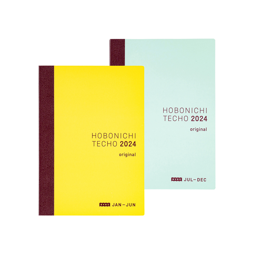 Hobonichi Techo Original Avec Books 2024 Agenda A6 Giornaliera