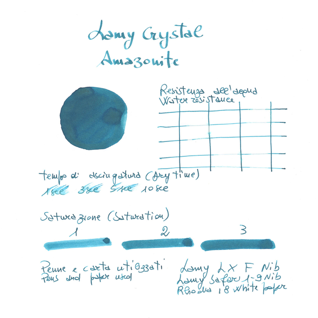 Lamy T53 Amazonite Ink Bottle 30 ml
