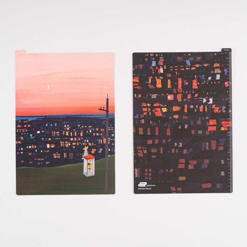Hobonichi Hobonichi Pencil Board for Cousin A5 Hiroko Kubota: Count the Lights