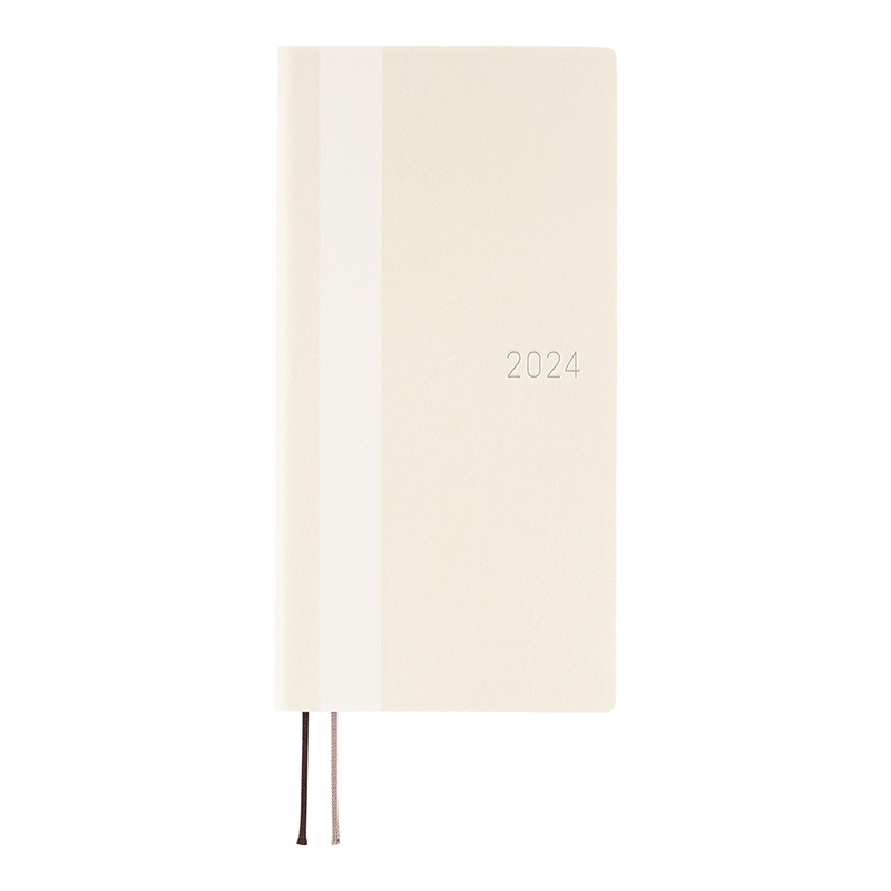 Hobonichi Techo Weeks 2024 White Line Ivory Spring