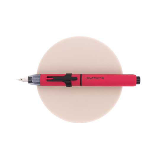 Platinum Curidas Fountain Pen Matte Red