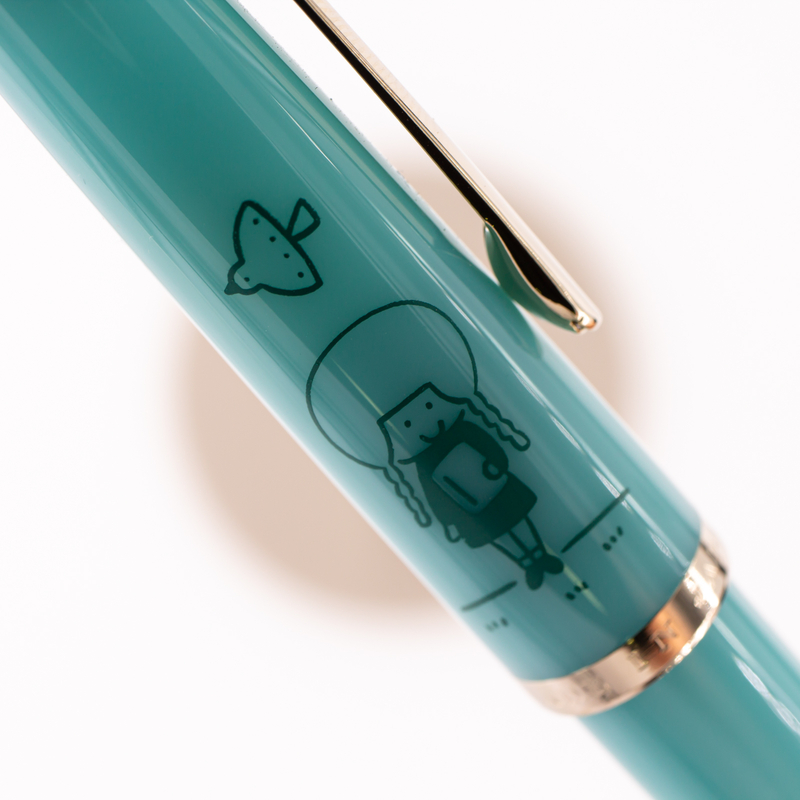 Sailor Sailor Profit Junior +10 x Mizutama Fountain Pen Set Saezuri