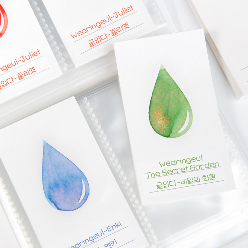 Wearingeul Wearingeul Carta per Prove di Inchiostro Ink Drop