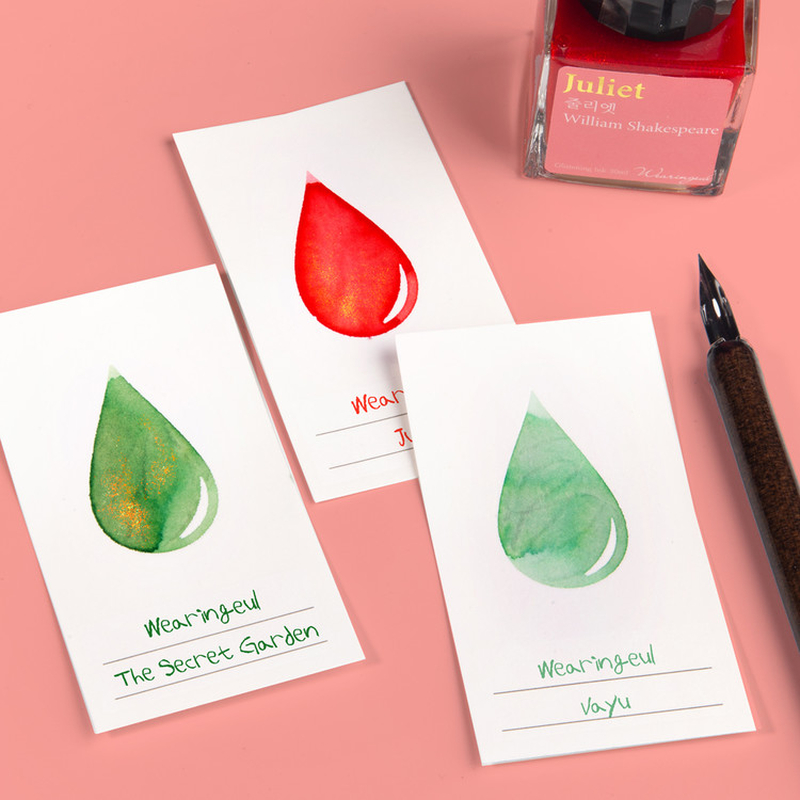 Wearingeul Wearingeul Carta per Prove di Inchiostro Ink Drop