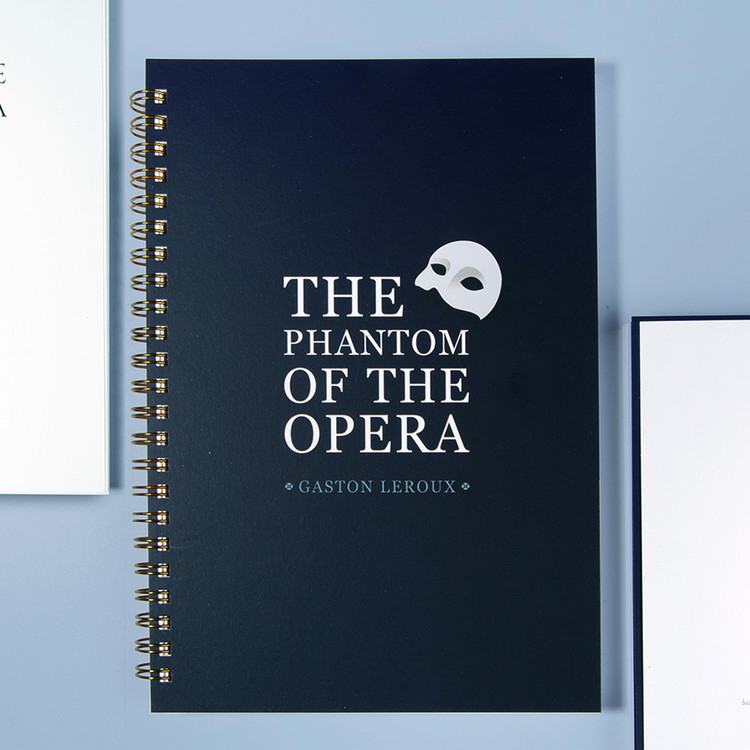 Wearingeul The Phantom of the Opera Wirebound Notepad A5 Lined
