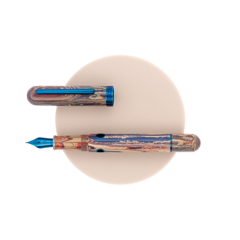 Nahvalur Nahvalur Nautilus Penna Stilografica The Blue Ringed Edizione Limitata