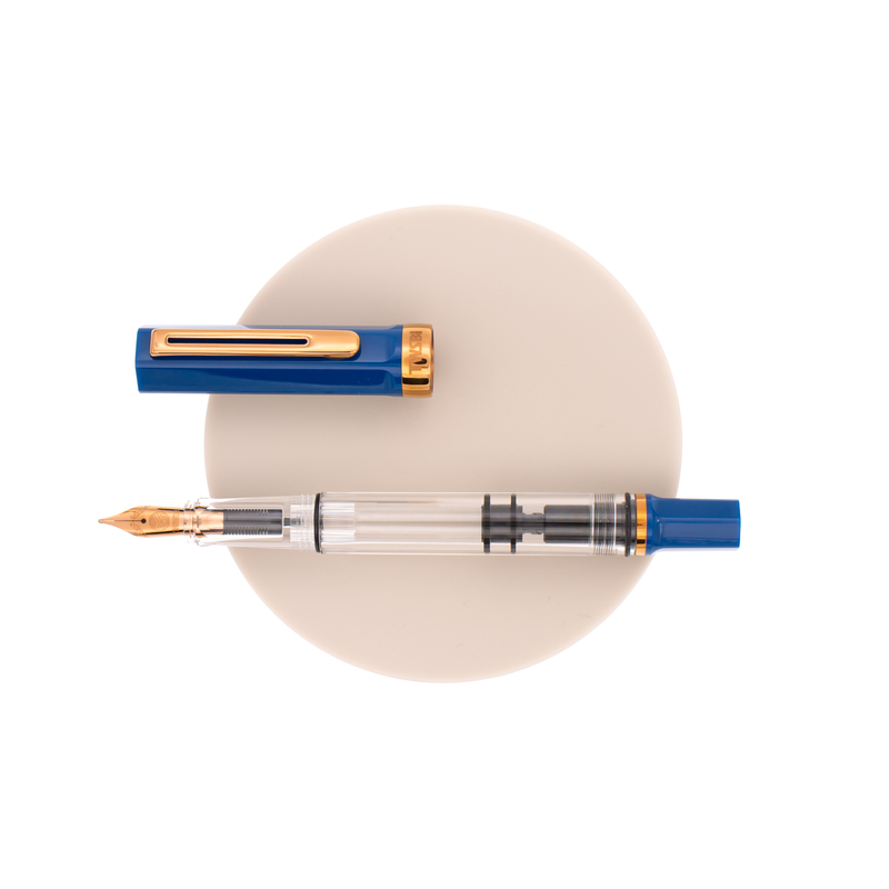 TWSBI Twsbi Eco Penna Stilografica Indigo Blue & Bronze TWSBI Twsbi Eco Penna Stilografica Indigo Blue & Bronze