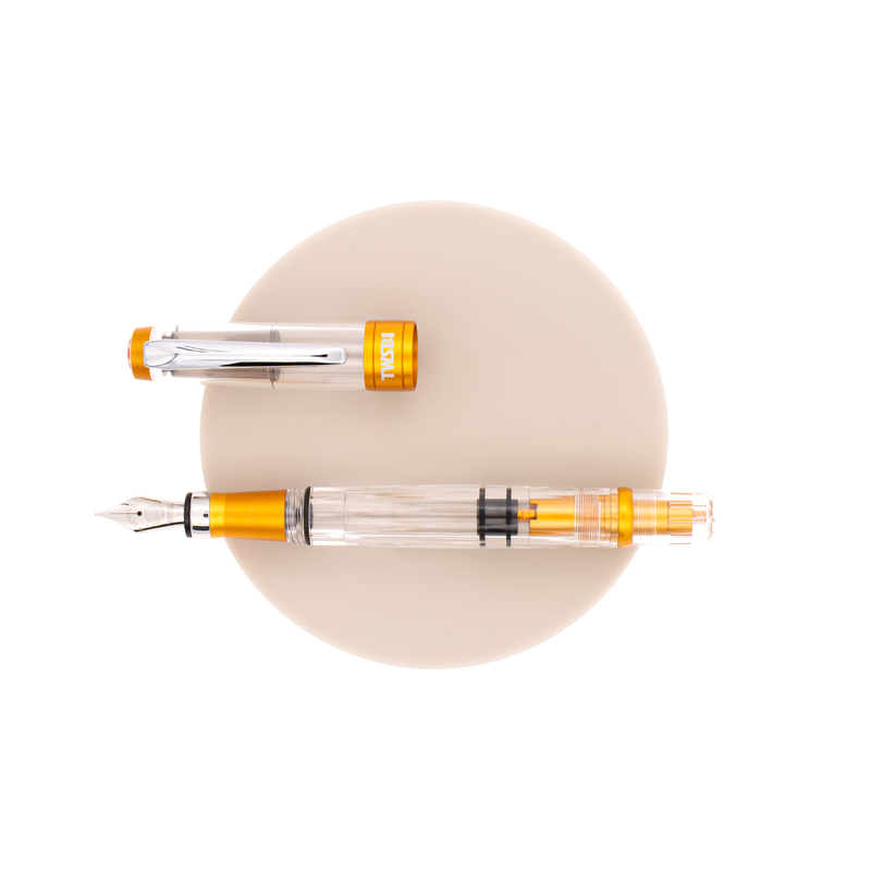 TWSBI Twsbi Diamond 580AL R Penna Stilografica Sunset Yellow TWSBI Twsbi Diamond 580AL R Penna Stilografica Sunset Yellow