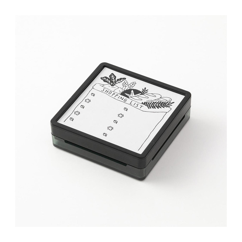 Midori Midori Timbro Preinchiostrato Shopping List