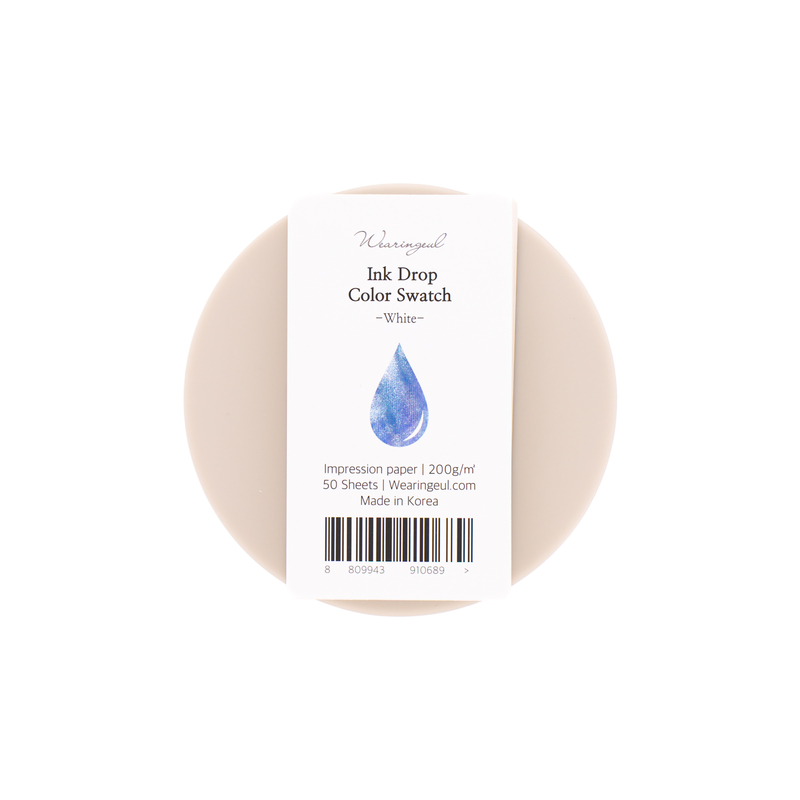 Wearingeul Wearingeul Carta per Prove di Inchiostro Ink Drop