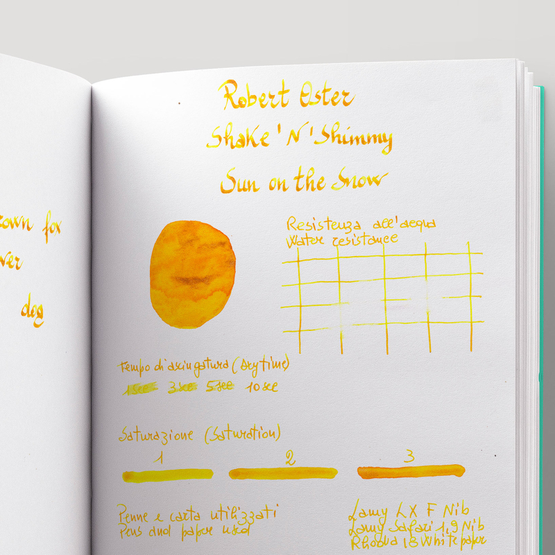 Robert Oster Robert Oster Shake 'N' Shimmy Sun on the Snow Ink Bottle 50 ml Special Edition