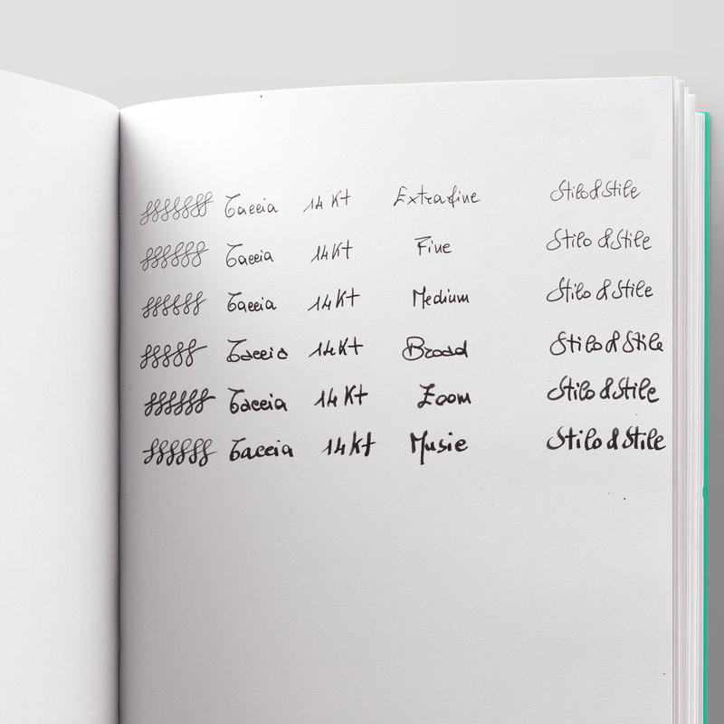 Taccia Taccia Ukiyo-e Fountain Pen Hokusai Sabimidori Green Urushi