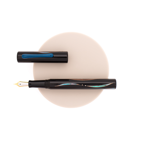 Taccia Raden Shio-Sai Penna Stilografica Asa-nami Edizione Limitata