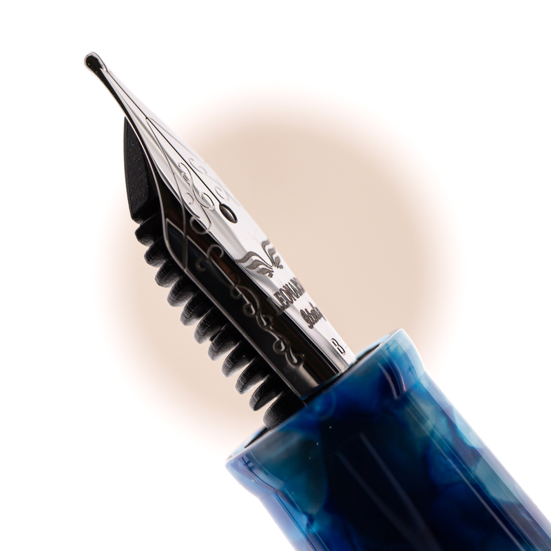 Leonardo Officina Italiana Leonardo La Piccolina Fountain Pen Sea Blue
