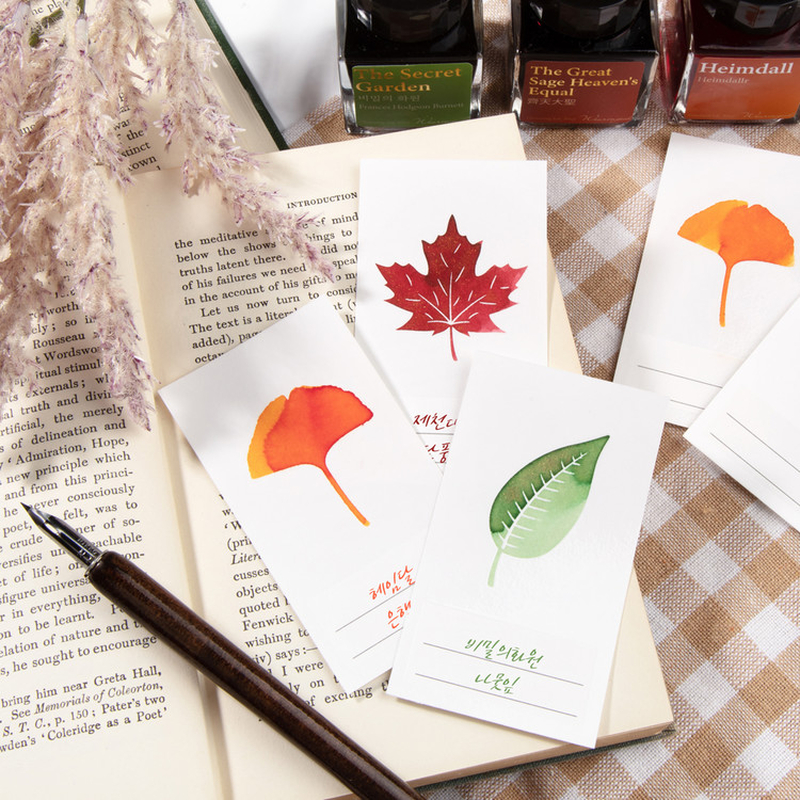Wearingeul Wearingeul Leaf Color Swatch Ginkgo