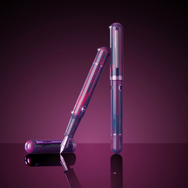 Nahvalur Nahvalur Nautilus Fountain Pen Anthias Violet Limited Edition