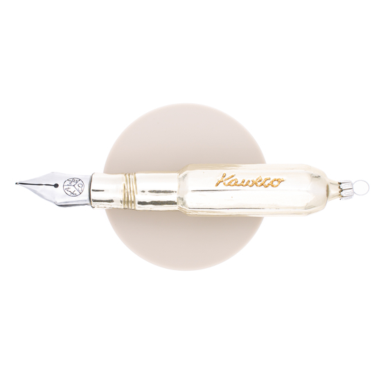 Kaweco Penna in Vetro per Decorazione Albero di Natale Gold Edizione Speciale 2023
