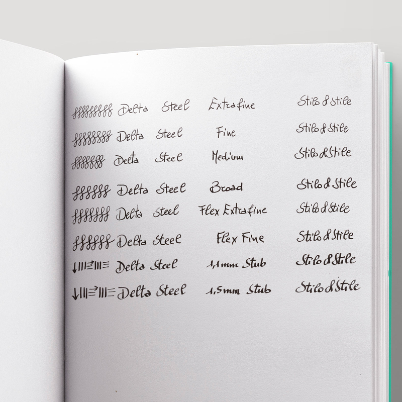 Delta Delta Intesa 2.0 Penna Stilografica Blu & Oro
