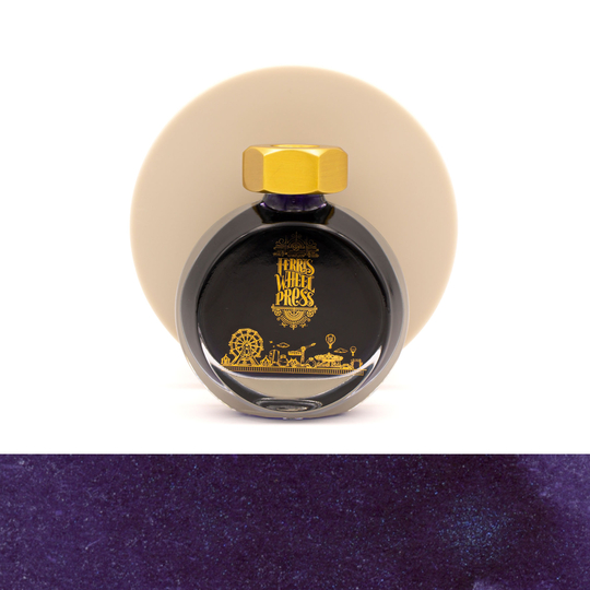 Ferris Wheel Press Crystal Blue Legacy Ink Bottle 38 ml