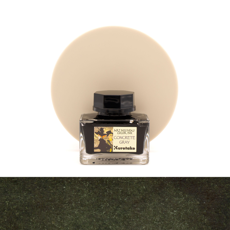Kuretake Kuretake Art Nouveau Concrete Gray Ink Bottle 20 ml