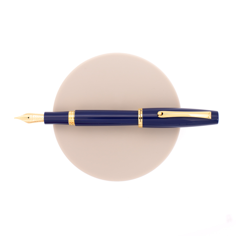 Montegrappa Montegrappa Manager Fountain Pen Navy Blue & Gold