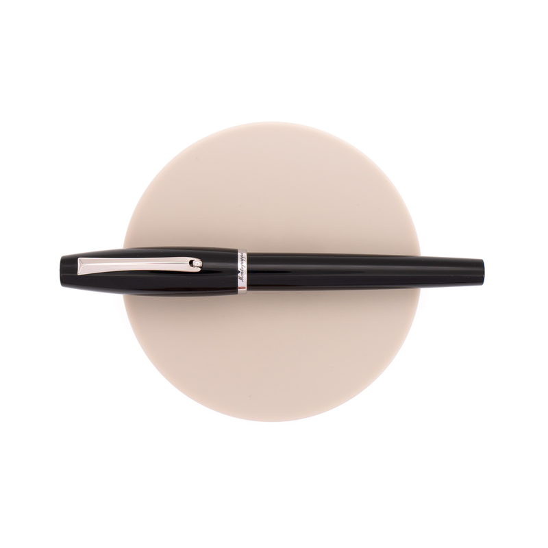 Montegrappa Montegrappa Manager Penna Stilografica Nera & Rodio