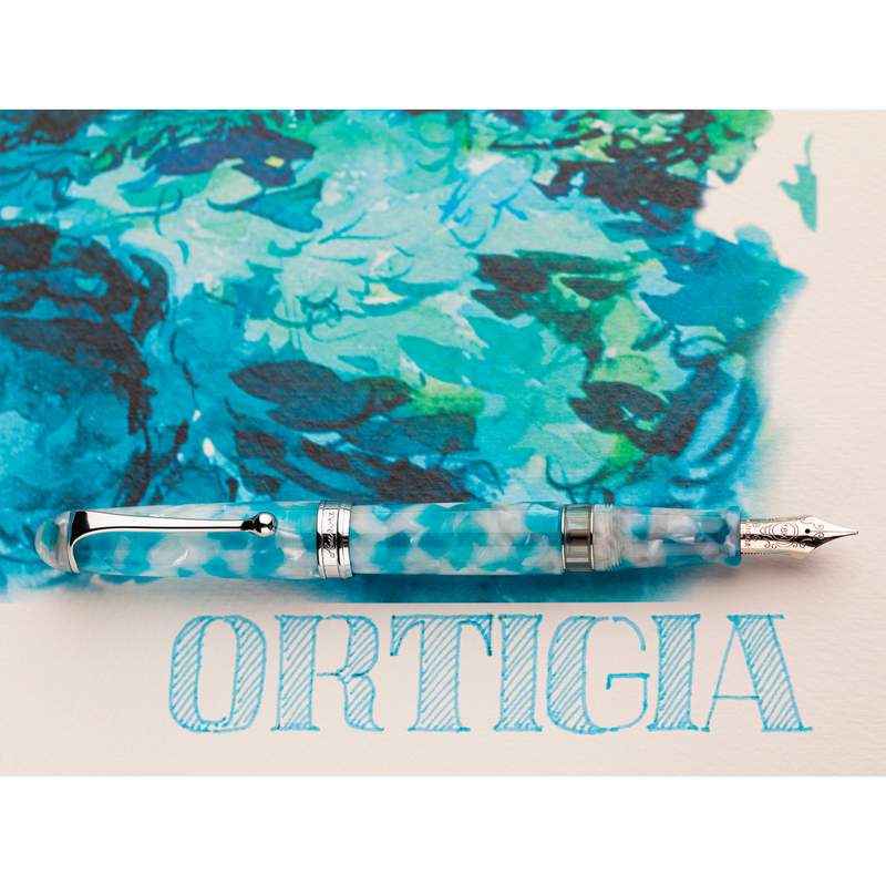 Aurora Aurora 88 Viaggio Segreto in Italia Fountain Pen Ortigia Limited Edition