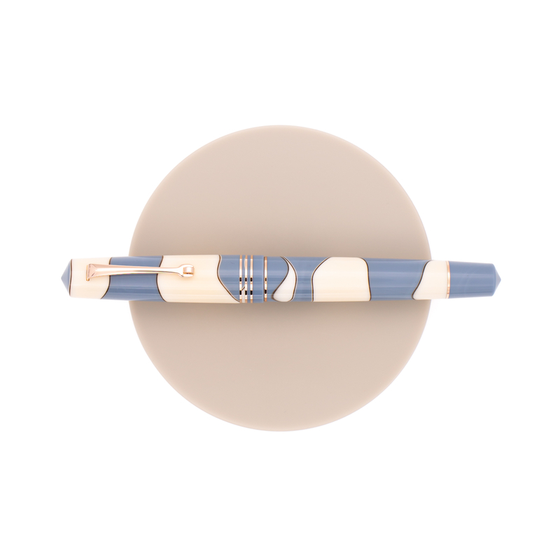 Leonardo Officina Italiana Leonardo Momento Zero Fountain Pen Nuvola & Rose Gold