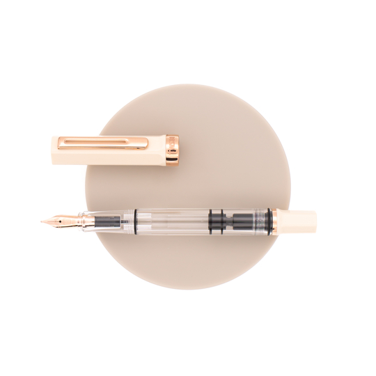 Twsbi Eco Fountain Pen Creme & Rose Gold