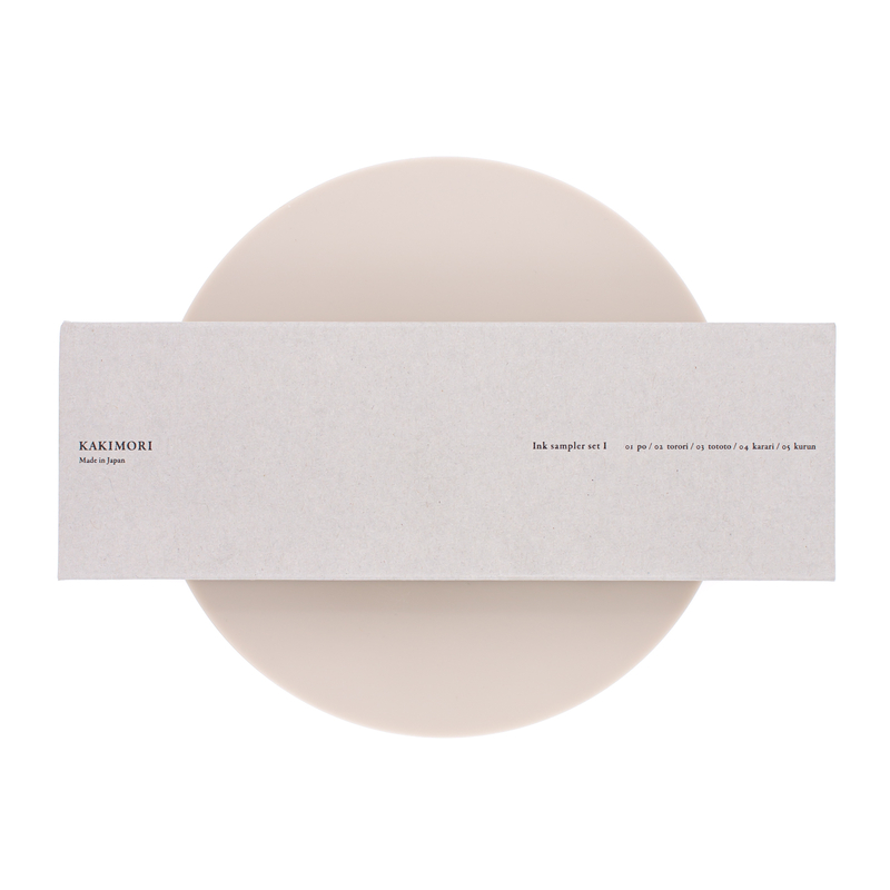 Kakimori Kakimori Ink Sampler Set I Set of 5 Inks