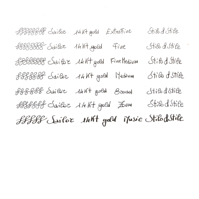 Sailor Sailor Pro Gear Slim Princess Raden Penna Stilografica Uguiso