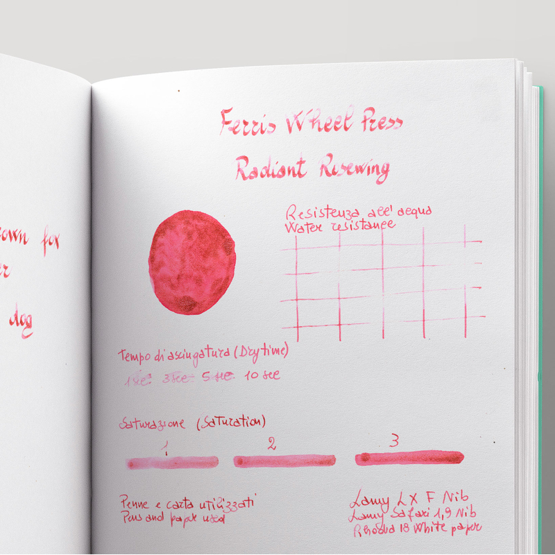 Ferris Wheel Press Ferris Wheel Press The Wild Swans Radiant Rosewing Ink Bottle 20 ml