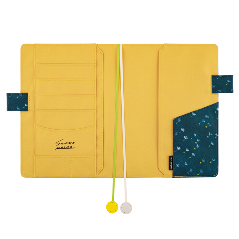 Hobonichi Hobonichi Keiko Shibata: Gentle breeze in a dandelion field A5 [Cover Only]
