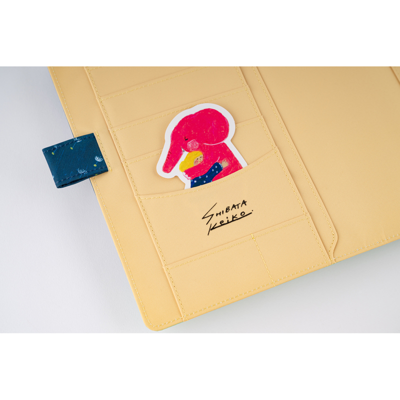 Hobonichi Hobonichi Keiko Shibata: Gentle breeze in a dandelion field A5 [Cover Only]