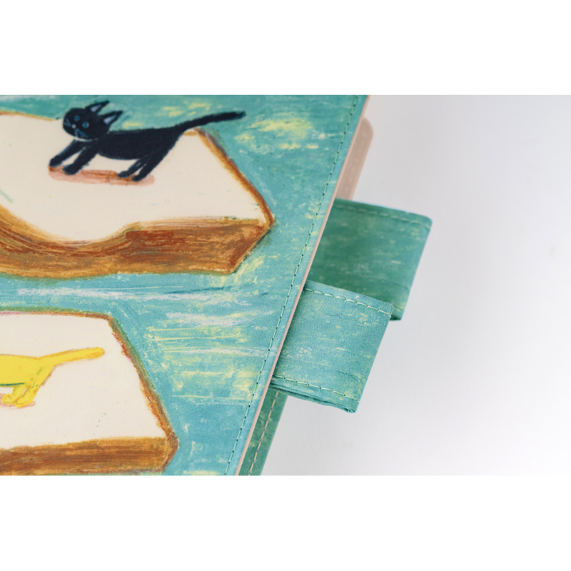 Hobonichi Hobonichi Keiko Shibata: Bread floating in the wind A6 [Cover Only]