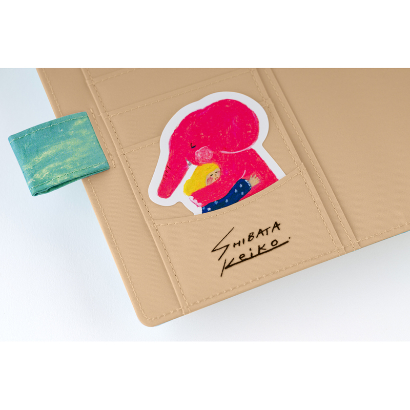 Hobonichi Hobonichi Keiko Shibata: Bread floating in the wind A6 [Cover Only]