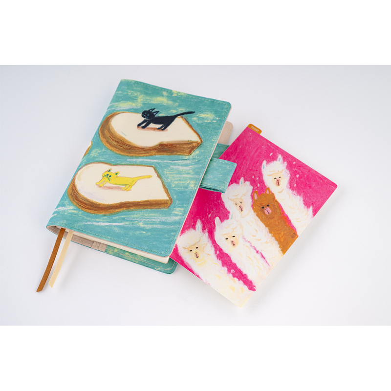 Hobonichi Hobonichi Keiko Shibata: Bread floating in the wind A6 [Cover Only]