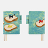 Hobonichi Hobonichi Keiko Shibata: Bread floating in the wind A6 [Cover Only]