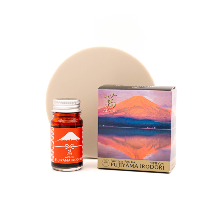 Guitar Guitar Fujiyama Irodori Akane Ink Bottle 12 ml