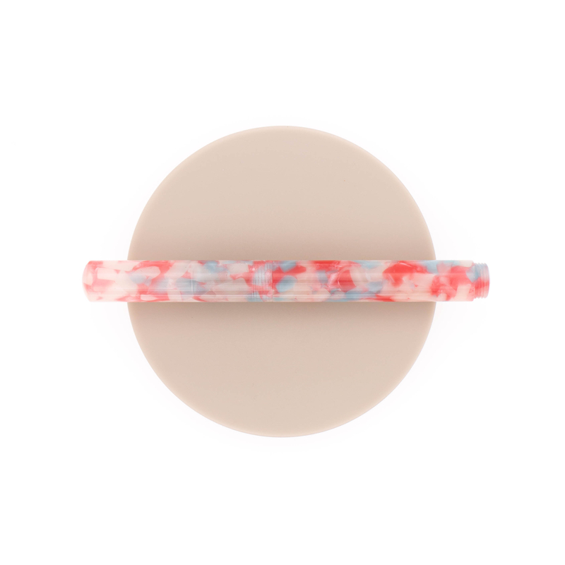 Guitar Guitar Penna con Pennino da Intinzione in Vetro Jelly Red