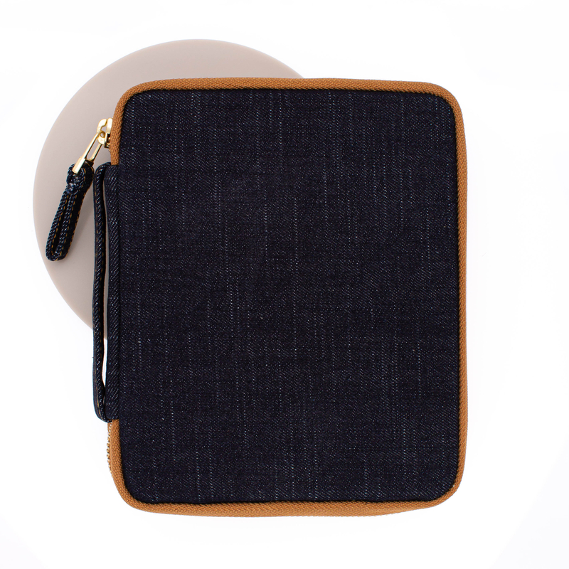 Kyoku Haku Kyoku Haku Portapenne 10 Posti Denim