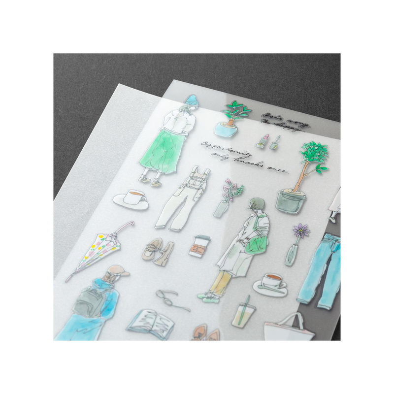 Midori Midori Transfer Sticker Adesivi Fashion