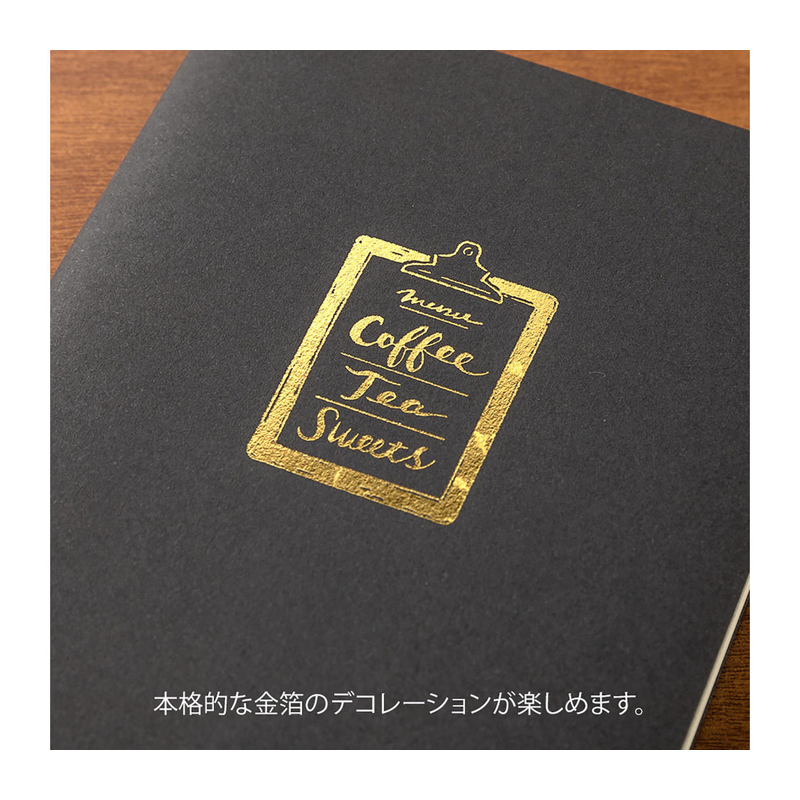 Midori Midori Foil Transfer Sticker Adesivi Dorati Caffè