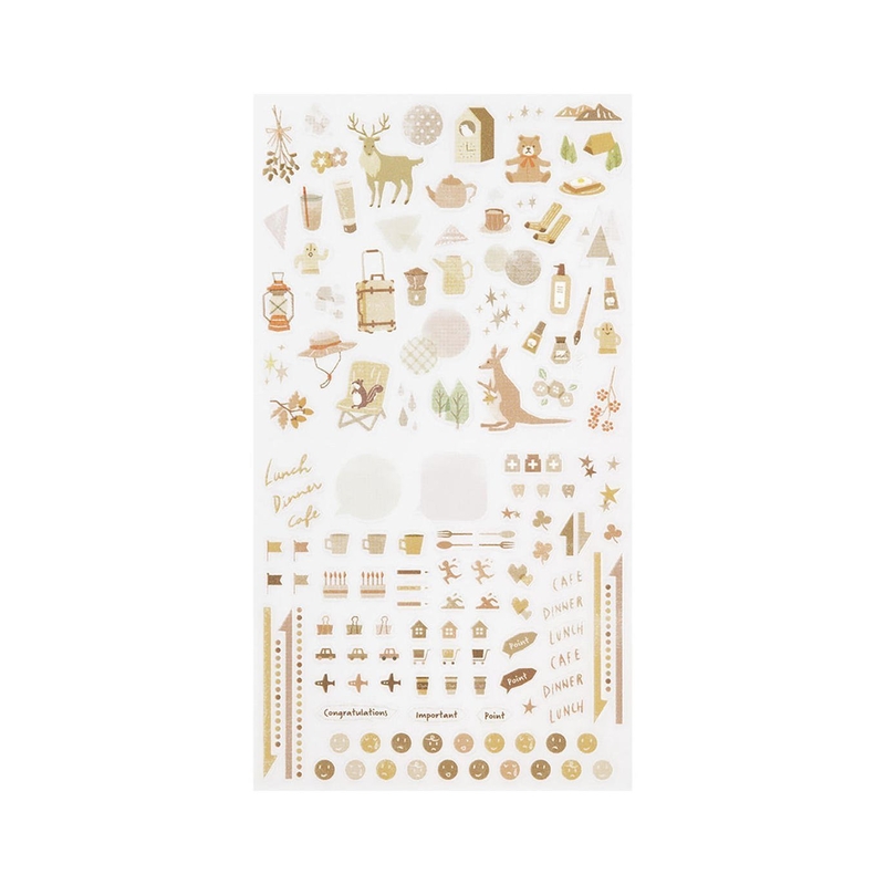 Midori Midori Color Sticker Adesivi Decorativi Beige